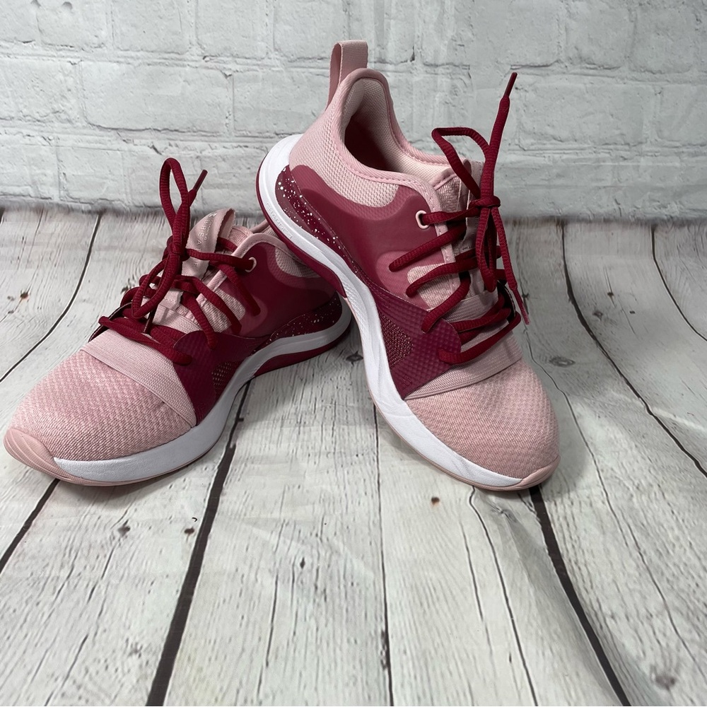 Under Armour Charged Breathe Cross Trainer Athletic Shoes Size 7.5 Pink